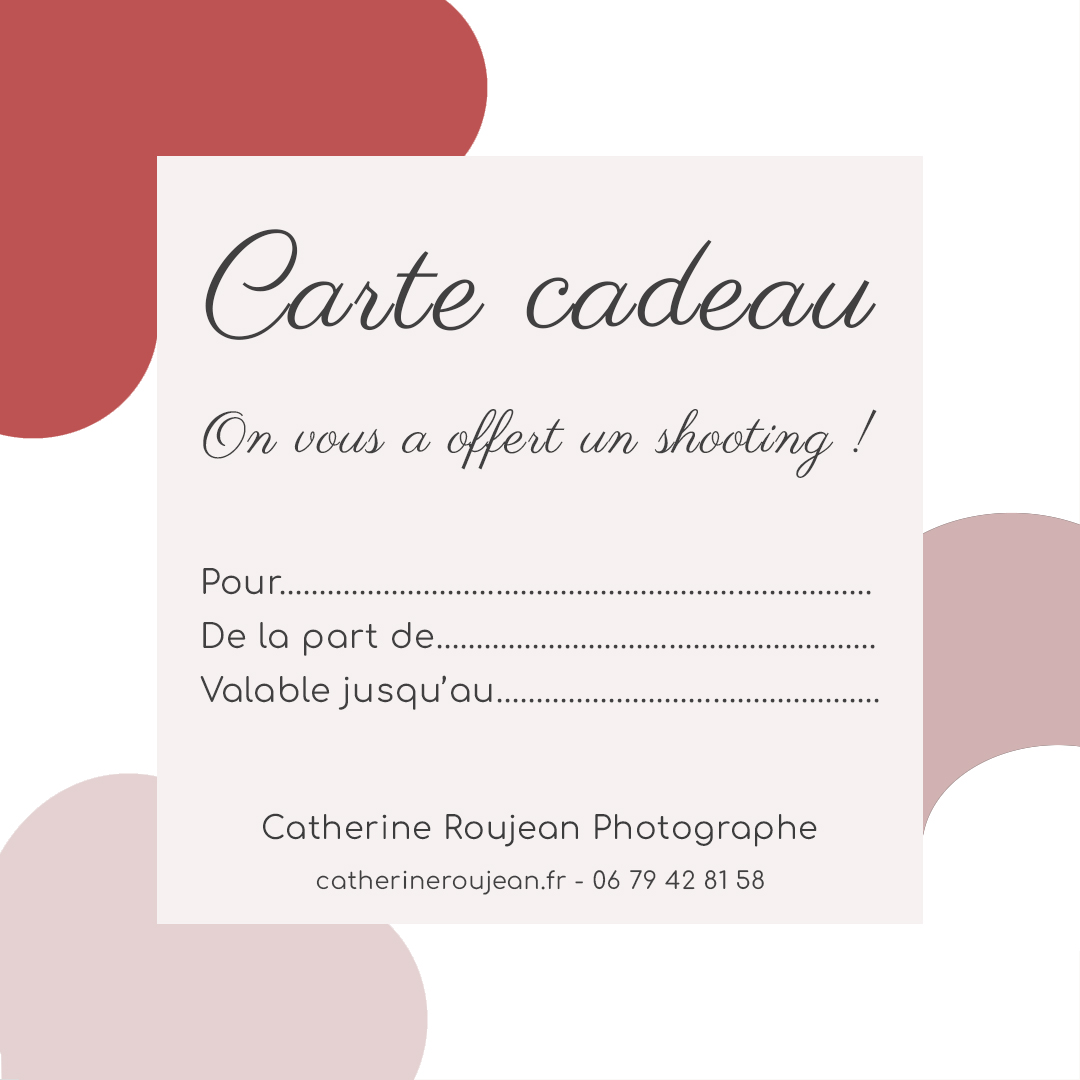 Carte cadeau photo pour toutes les fêtes de l'année